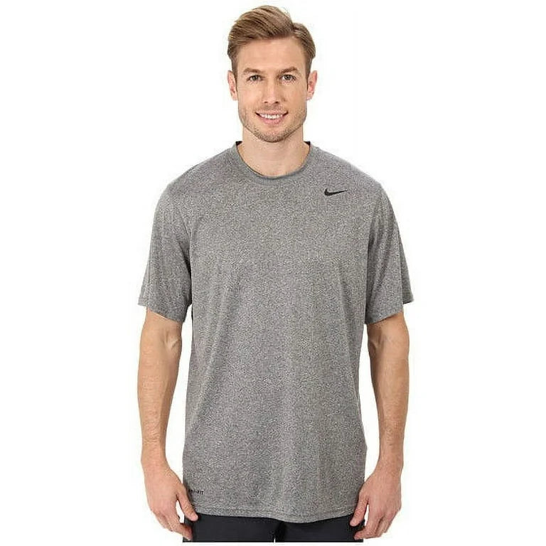 Nike Dri-FIT | Mens Legend Poly Top S/s T | Color: Heather Gray | Size: S | NWT