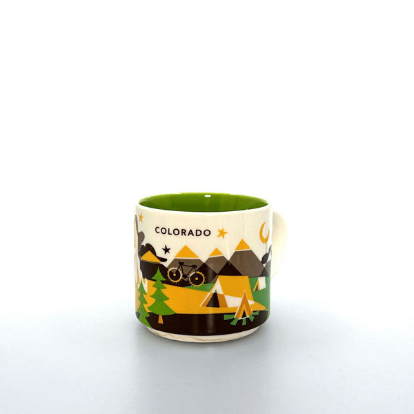 2013 Starbucks Colorado YOU ARE HERE Coffee Mug 14 fl oz Collectors Cup  Pre-Owned