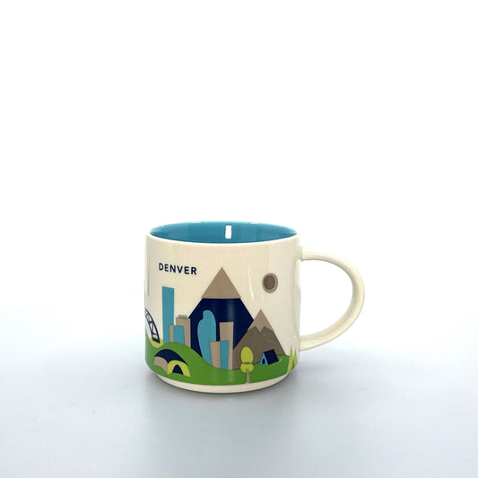 2013 Starbucks Denver YOU ARE HERE Coffee Mug 14oz Collectors Cup Pre-Owned -  | Buy at Parsimony Shoppes