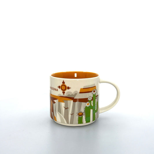 2015 Starbucks Arizona YOU ARE HERE Coffee Mug 14oz Collectors Cup Pre-Owned -  | Buy at Parsimony Shoppes