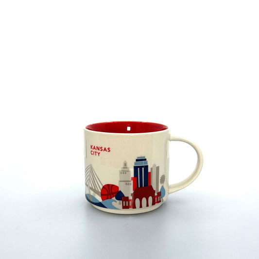 2016 Starbucks Kansas City YOU ARE HERE Coffee Mug 14oz Collectors Cup Pre-Owned -  | Buy at Parsimony Shoppes