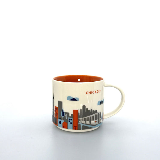 2017 Starbucks Chicago YOU ARE HERE Coffee Mug 14oz Collectors Cup Pre-Owned -  | Buy at Parsimony Shoppes