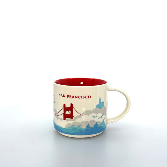 2017 Starbucks San Francisco YOU ARE HERE Coffee Mug 14oz Collectors Cup Pre-Owned -  | Buy at Parsimony Shoppes