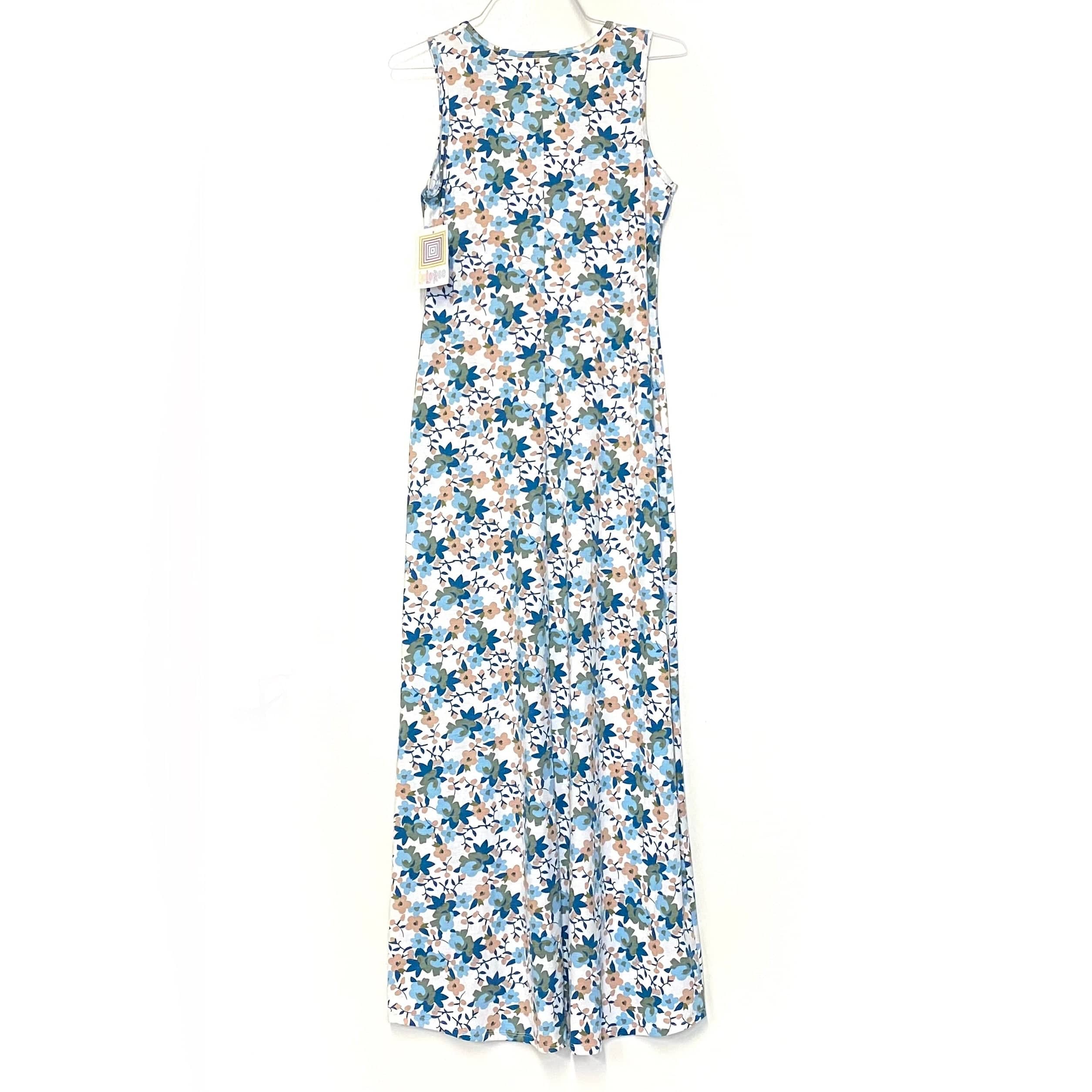 LuLaRoe Women s M Floral Dani Maxi Dress Sleeveless NWT Parsimony Shoppes