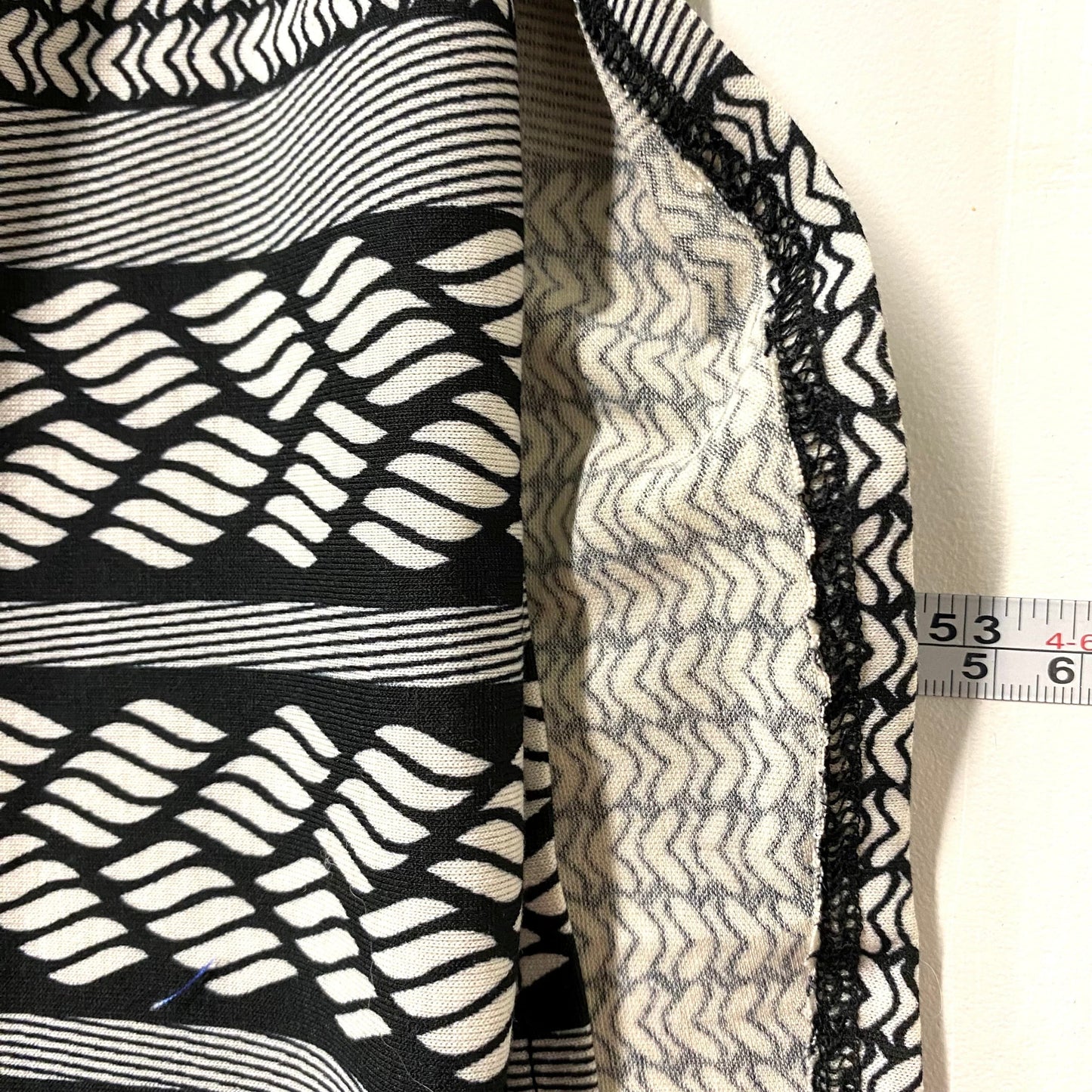 LuLaRoe Womens Maria Maxi Dress | XS (2-4) | Black/White Chevron Print | Short Sleeve | NWT