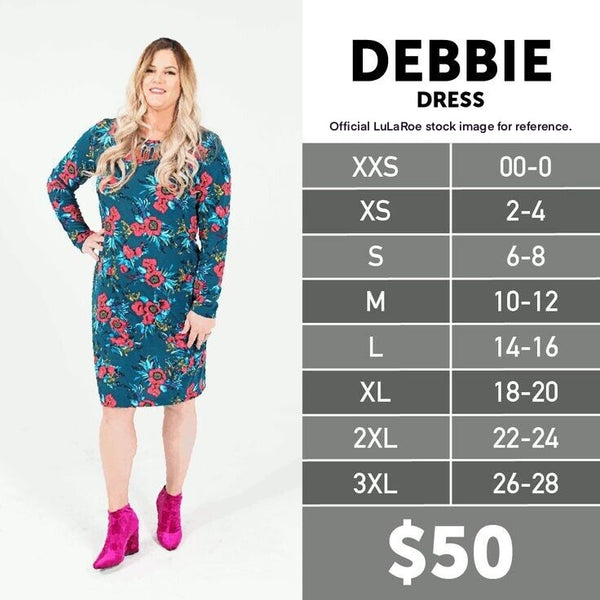 LuLaRoe Debbie XL Olive Green Stone-Washed Sheath Dress