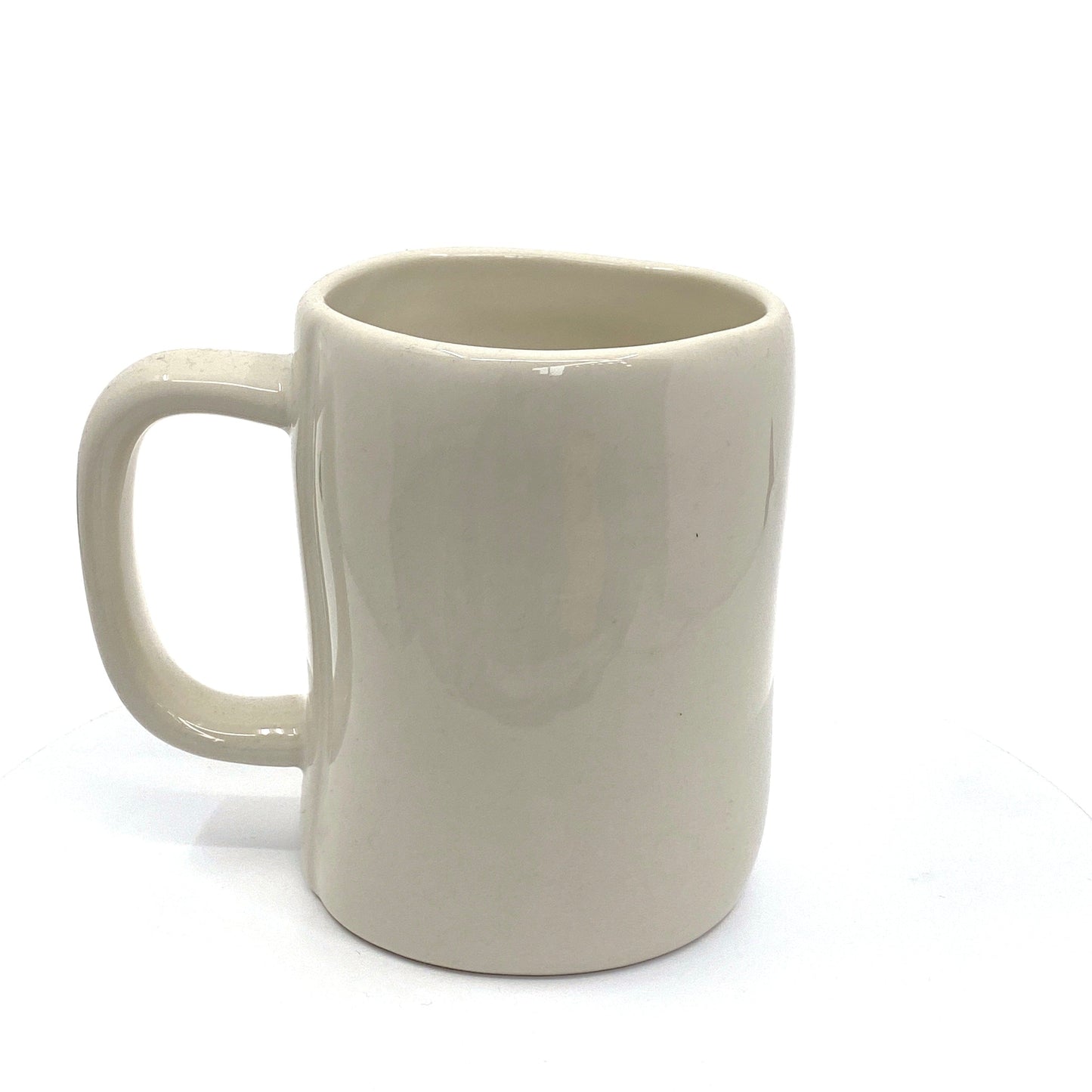 Rae Dunn Artisan Collection ‘GOBBLE’ Large Letter White Coffee Cup Mug By Magenta