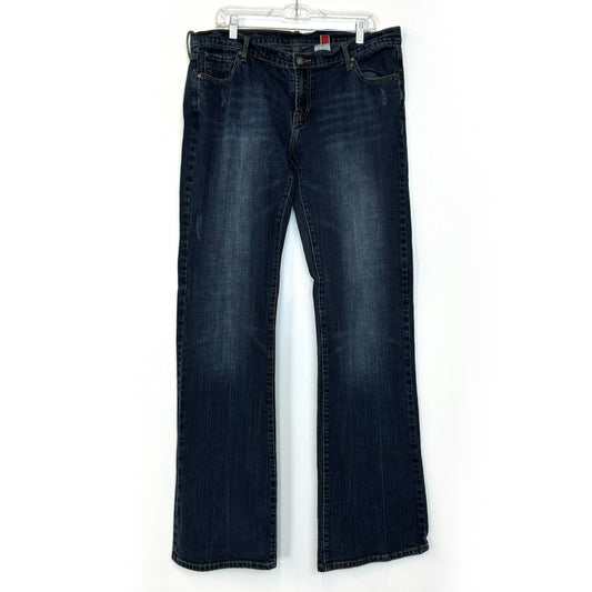 Stetson | Womens Classic Bootcut Denim Jeans | Color: Blue | Size: 18 XX-Long | Pre-Worn