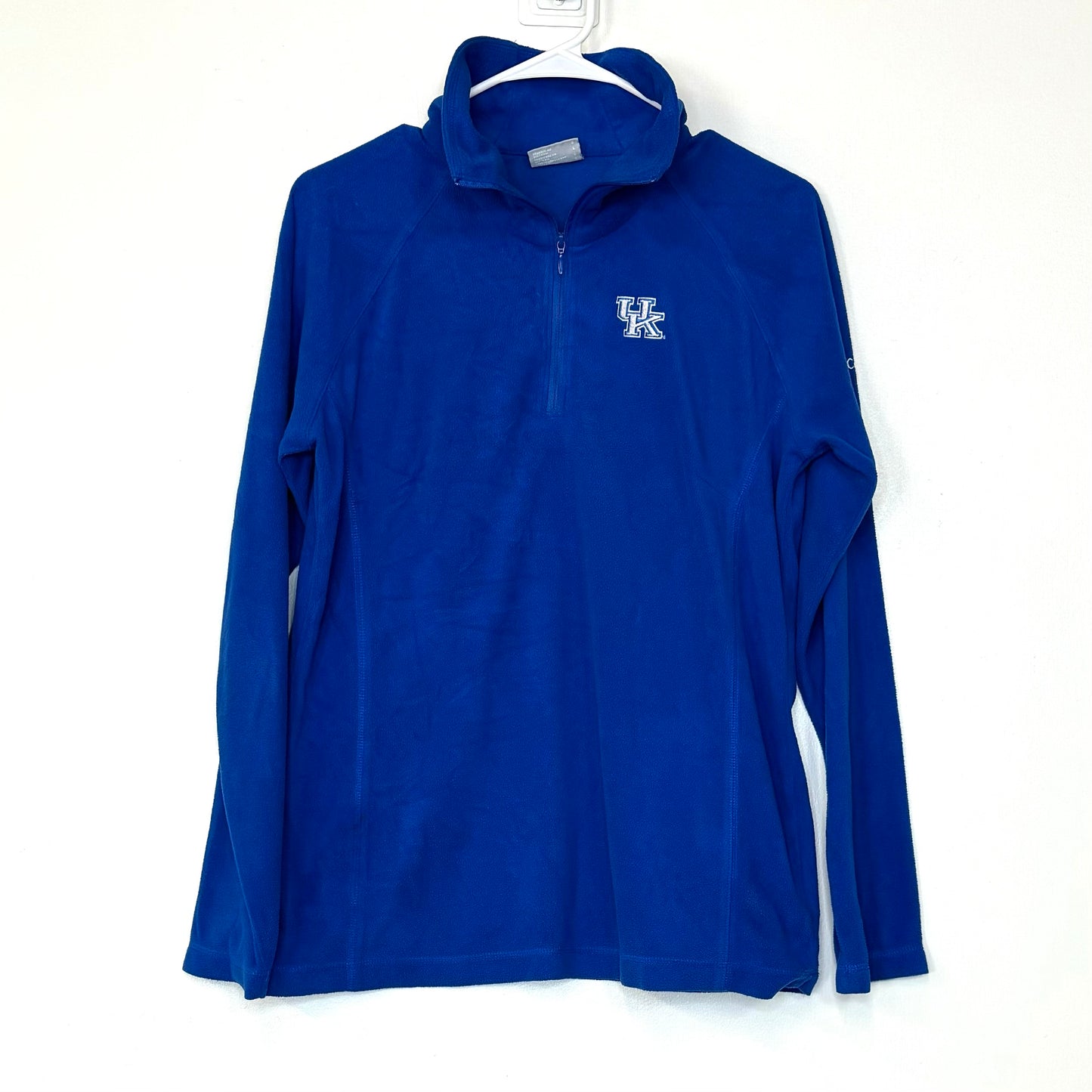 Columbia | Womens University of Kentucky 1/4 Zip Pullover Sweatshirt | Color: Blue | Size: L | EUC