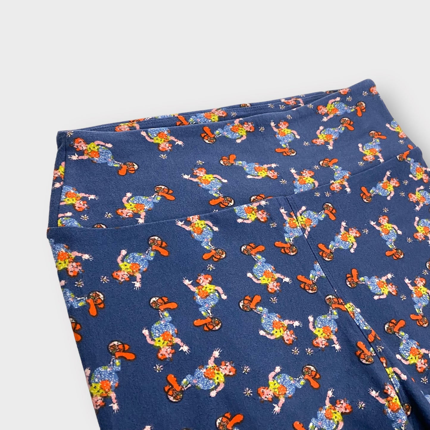 LuLaRoe Leggings | OS (2-10) | Blue Clowns on Unicycles | Buttery Soft | New