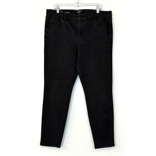 Ann Taylor Loft Outlet | Womens Super Skinny Jeans | Color: Dark Gray | Size: 16