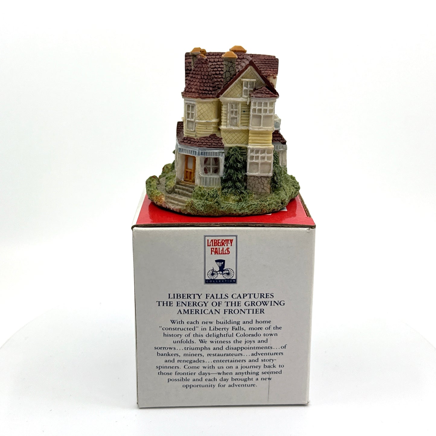 The Clark Mansion | Liberty Falls Americana Collection - AH40 | 1994 | EUC Original Box