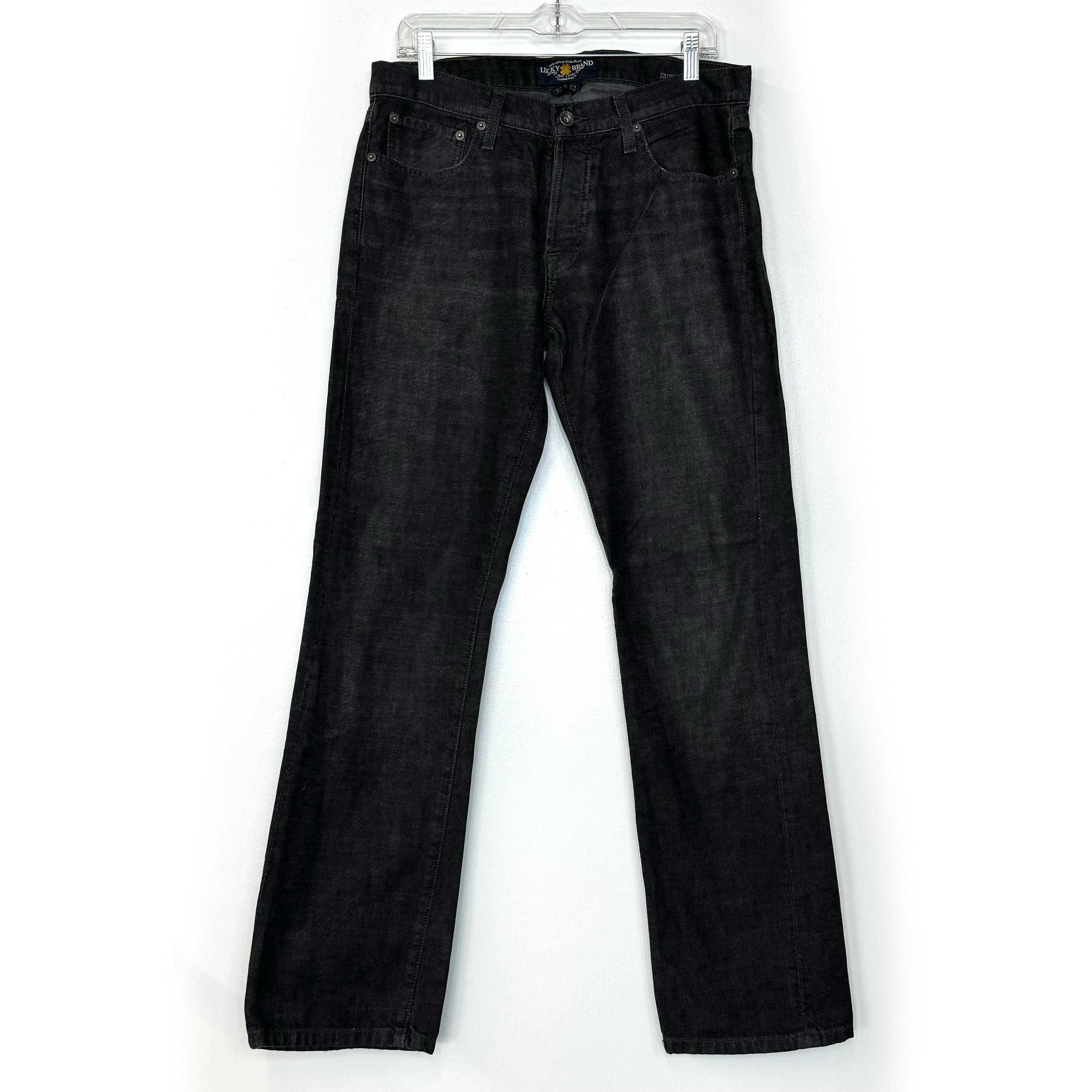 Lucky Brand Men's 221 Original Straight Denim Jeans 34 X 32 Medium Blue  Wash | Medium blue, Straight jeans, Lucky brand