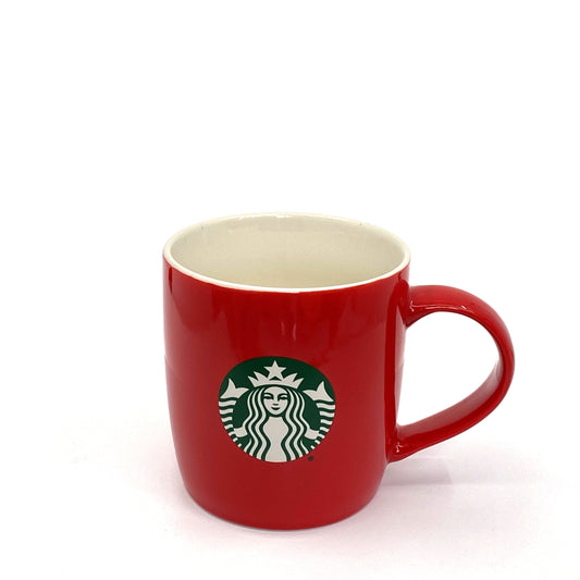Starbucks 2021 Red Holidays Logo Coffee Mug 11 fl oz Pre-Owned