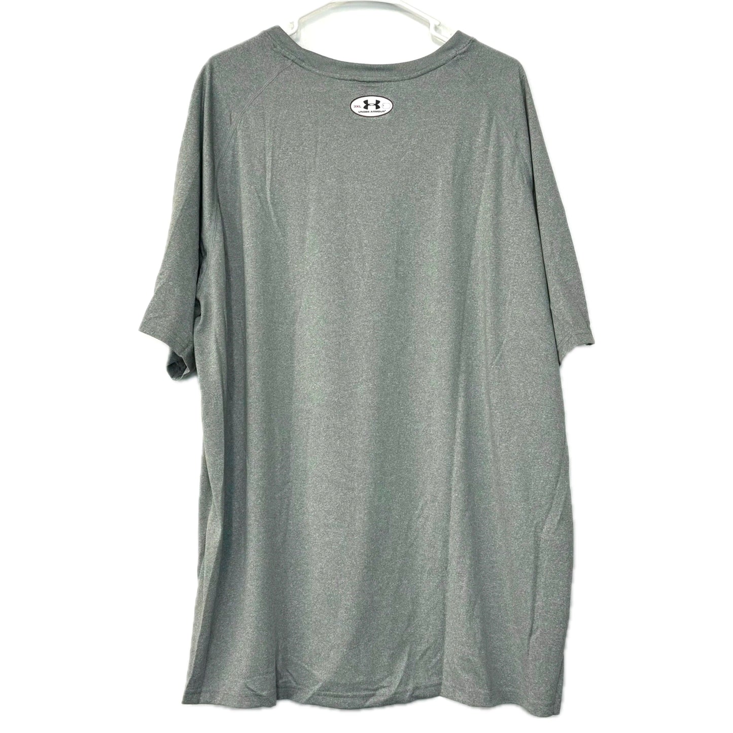 Under Armour Heatgear | Mens Loose Fit Poly Top S/s T | Color: Heather Gray | Size: 3XL | NWT