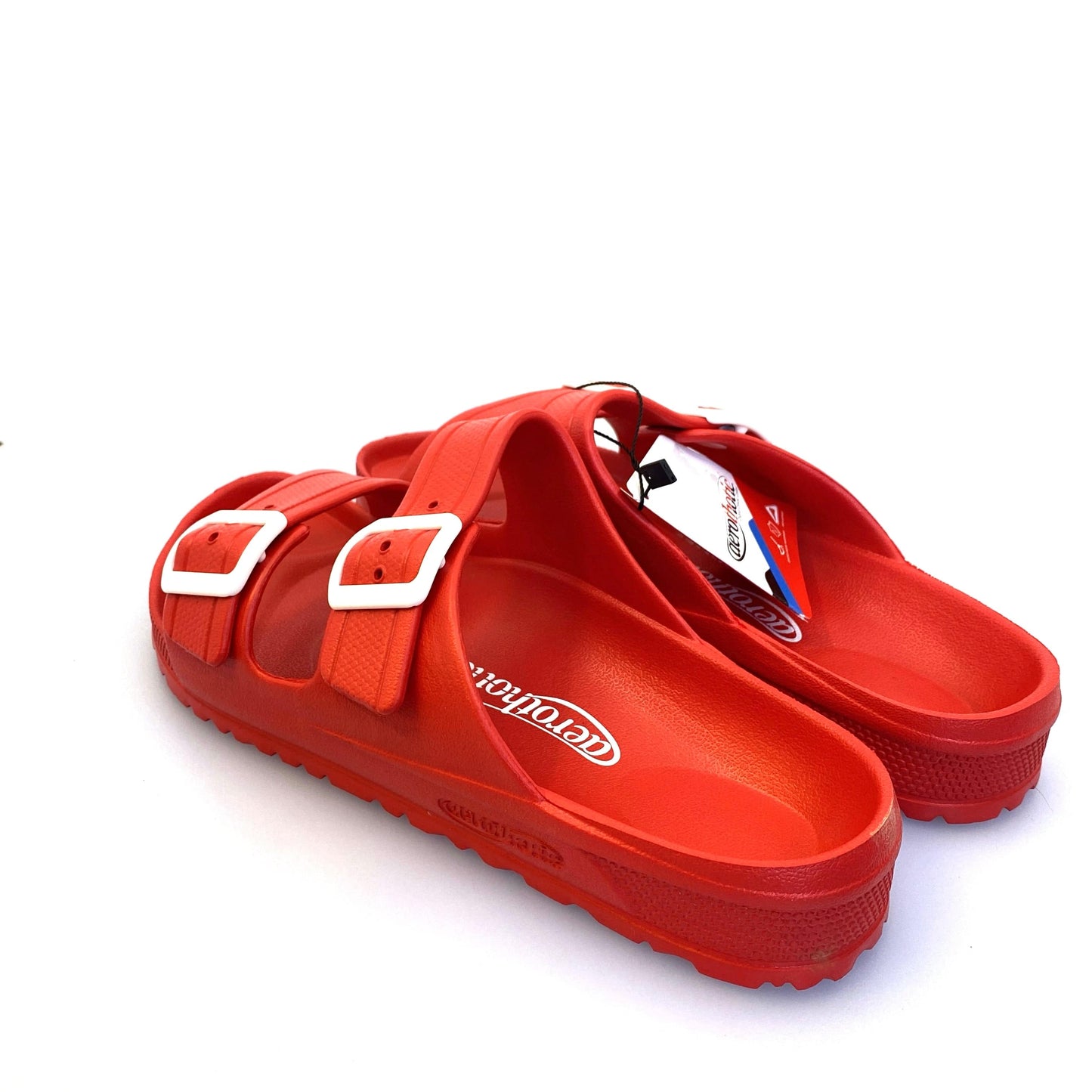 NEW Aerothotic Womens Orthotic Comfort Sandals, Red - Size 11