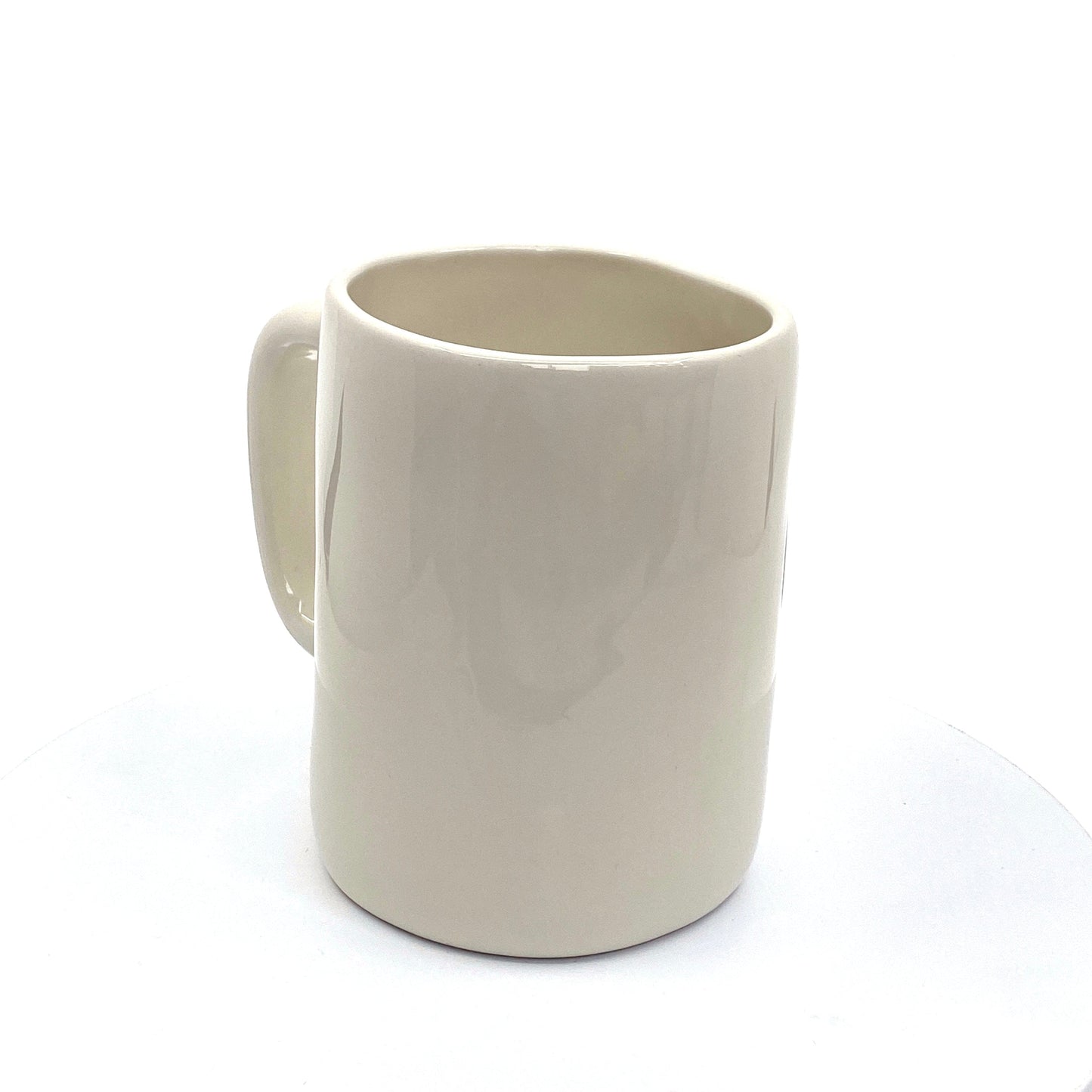 Rae Dunn Artisan Collection ‘CAFFEINE’ Large Letter White Coffee Cup Mug By Magenta