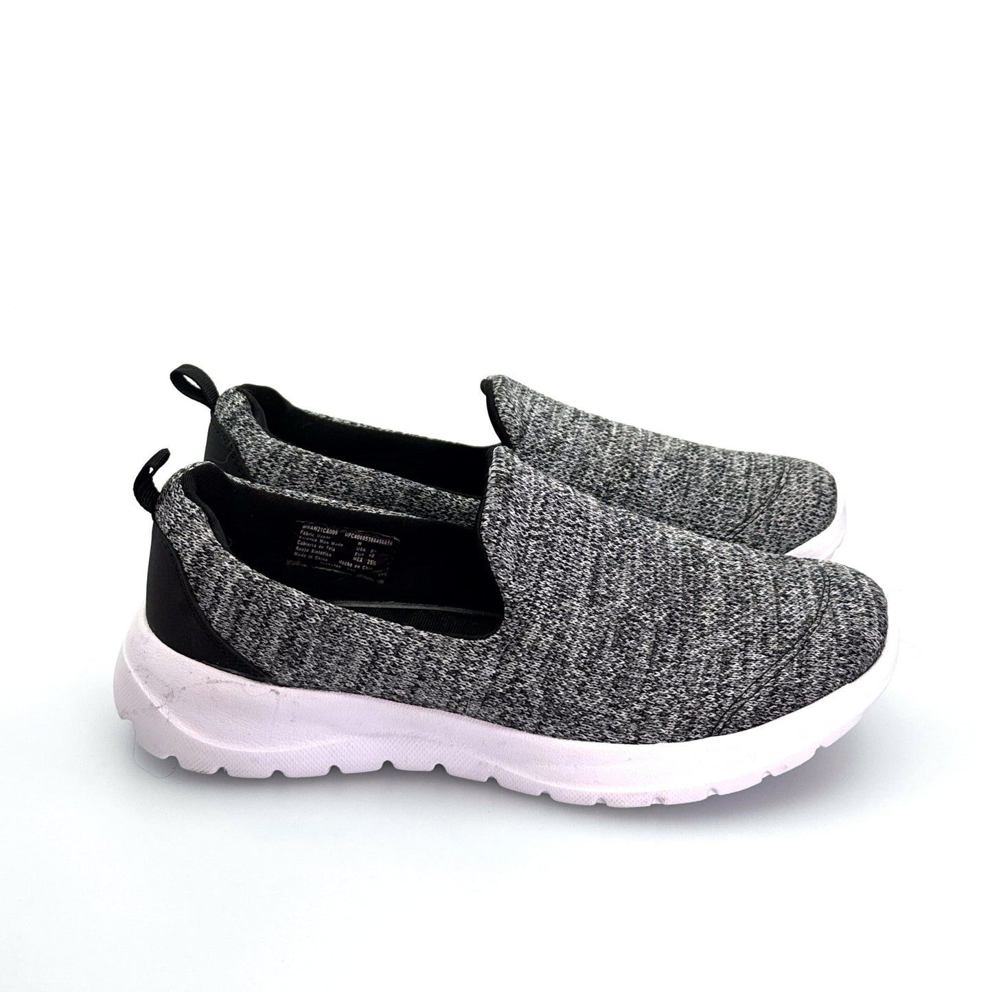Athletic Works | Womens Knit Memory Foam | Color: Gray | Size: 8.5 | Pre-Owned