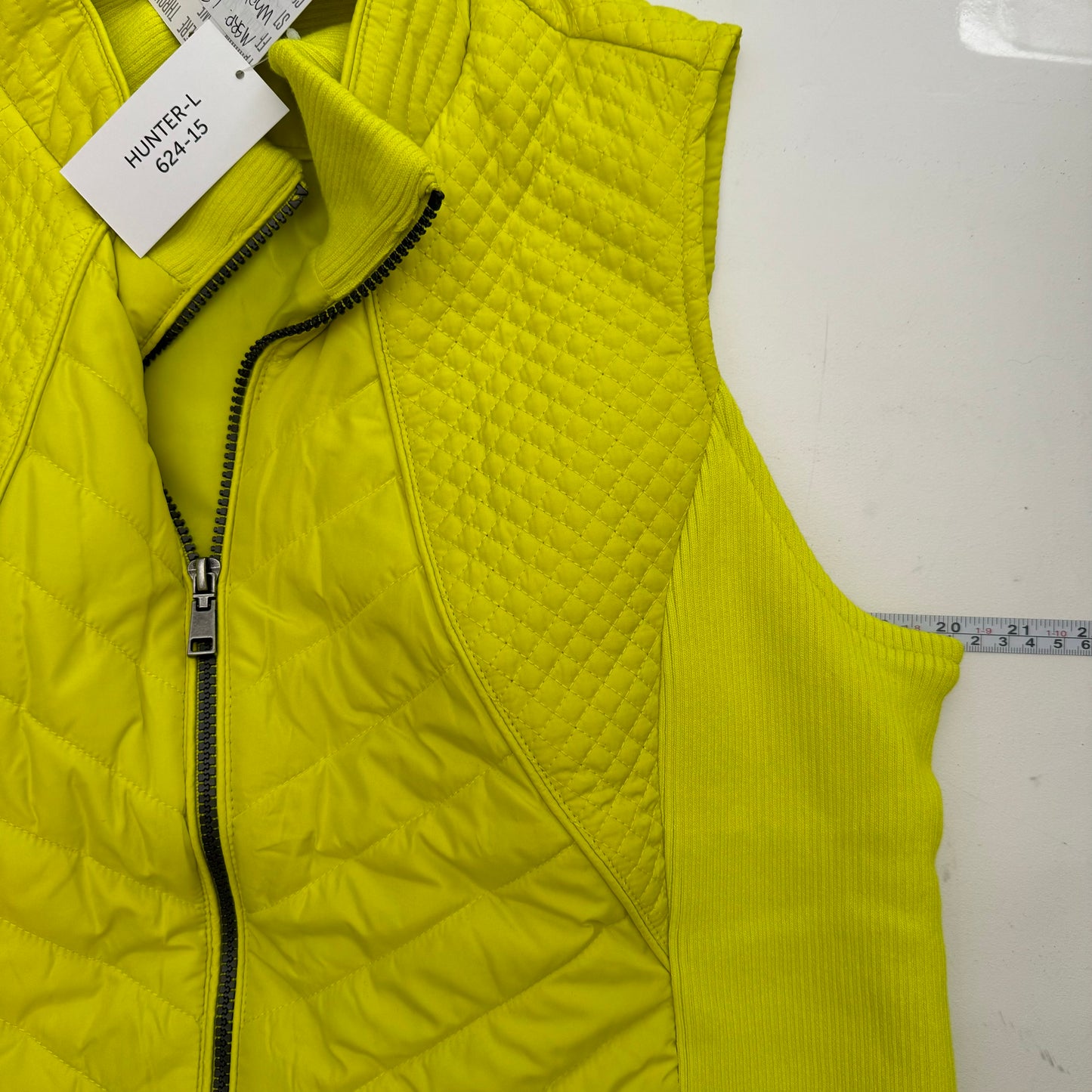 LuLaRoe | Hunter Zip-Up Vest | Size: L | Color: Yellow | NWT