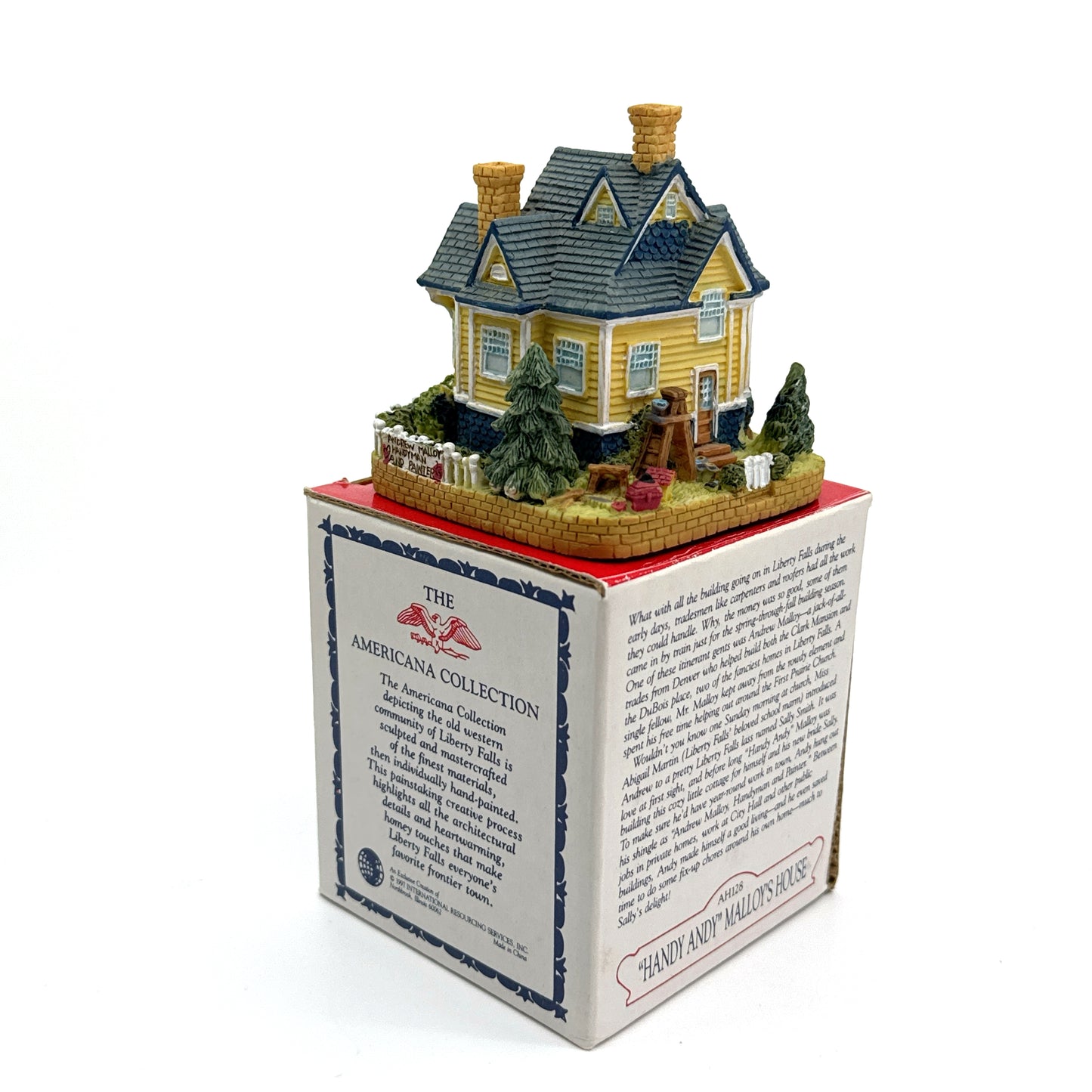 Handy Andy Malloy’s House | Liberty Falls Americana Collection - AH128 | 1997 | EUC