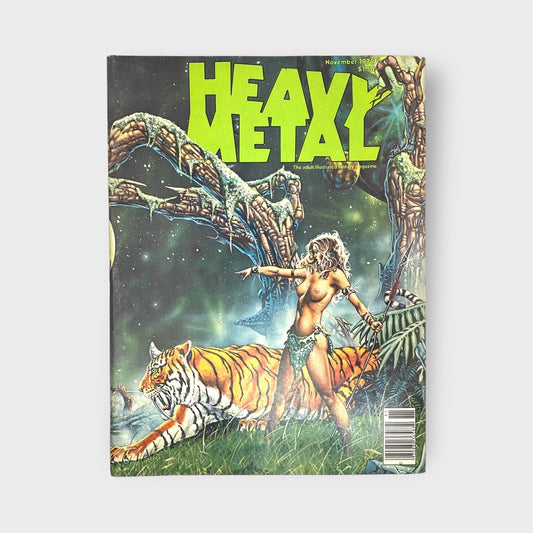 HEAVY METAL Adult Illustrated Fantasy Erotic Magazine | Vintage | GUC | November 1979