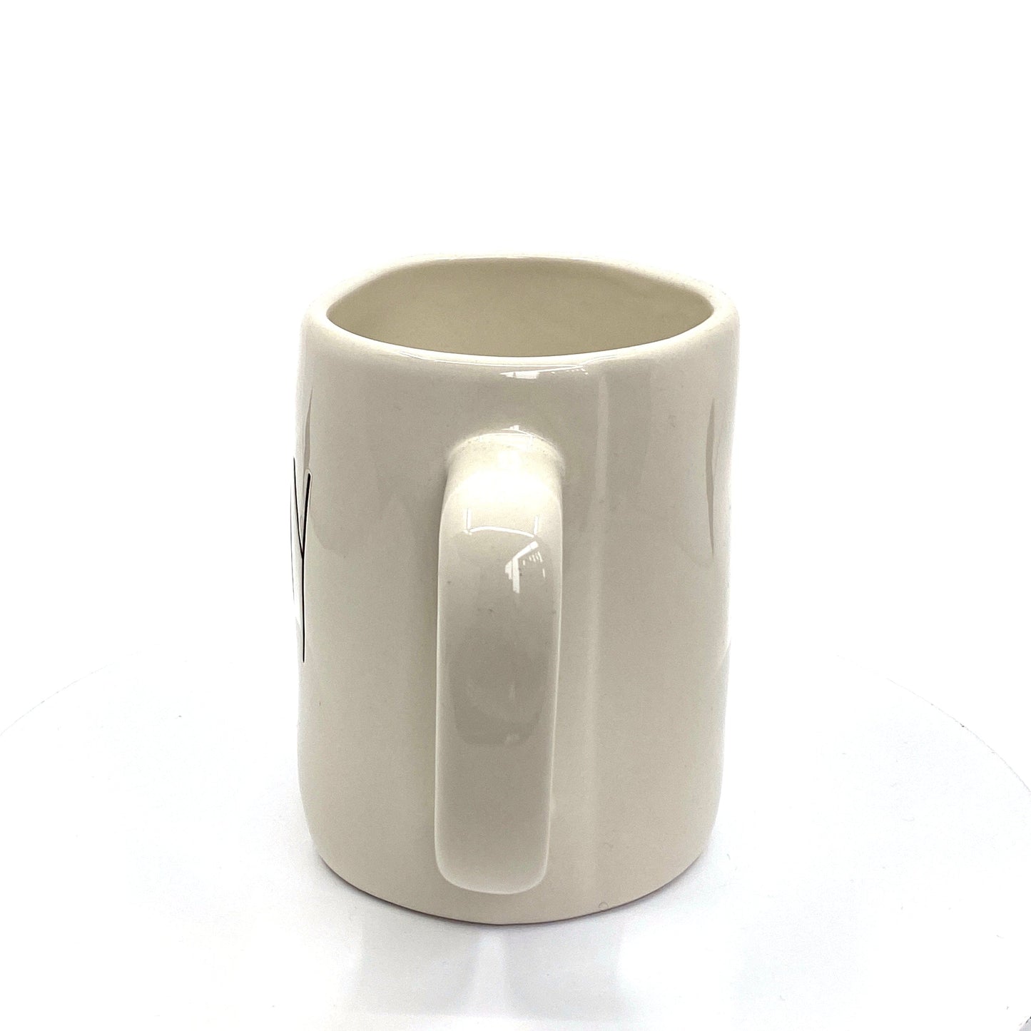 Rae Dunn Artisan Collection ‘JOY’ Large Letter White Coffee Cup Mug By Magenta