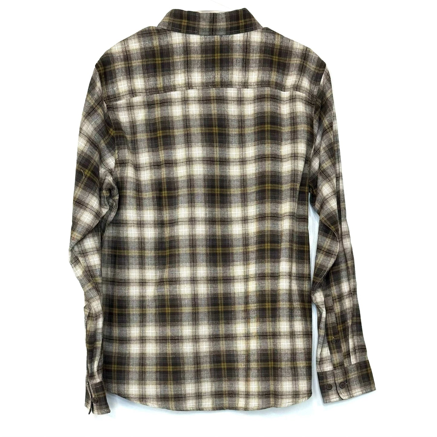 North River | Plaid Print Button-Down Flannel L/s Shirt | Color: Butternut | Size: XL | NWT