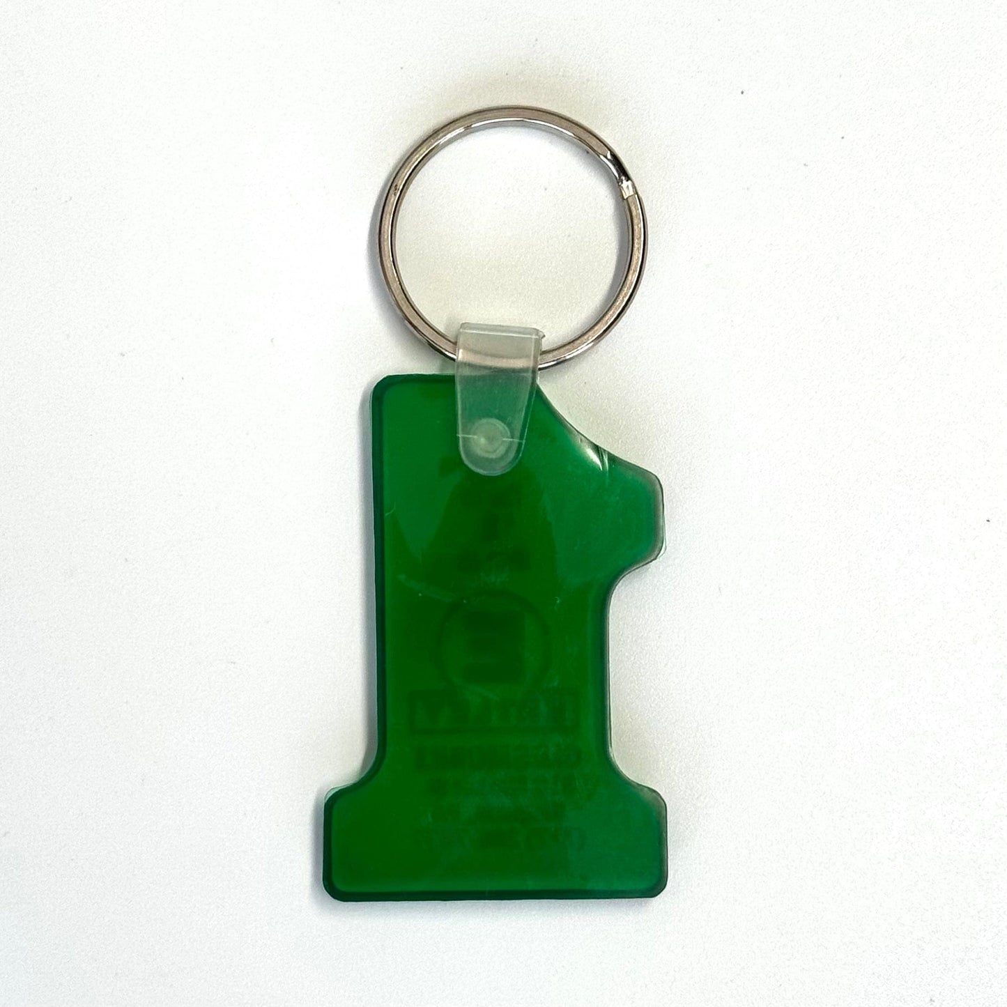 Vintage ‘Ertley Oldsmobile -  Kingston, PA’ Keychain Key Ring Rubber #1