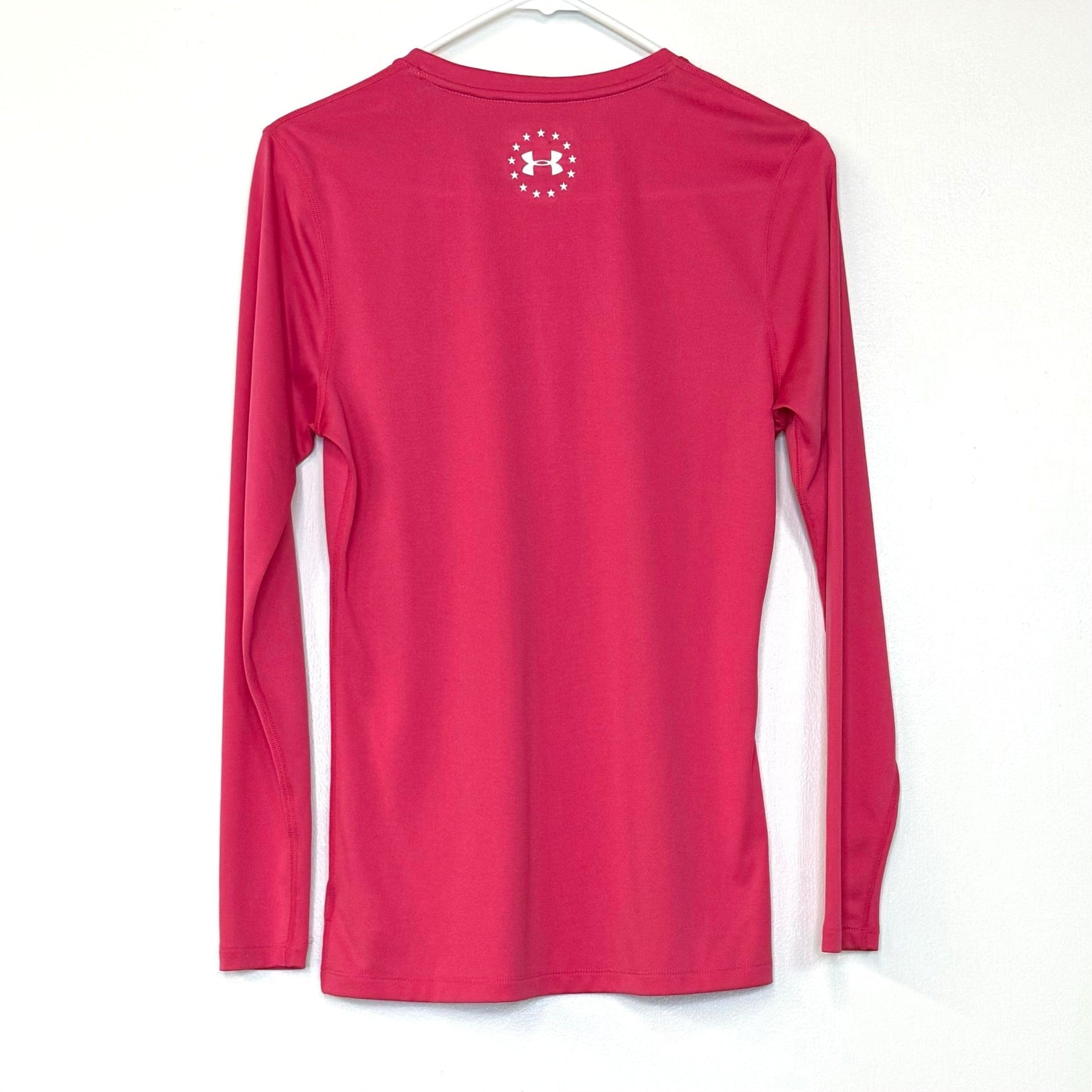 Under Armour HeatGear | Wounded Warrior Project L/s Top | Color: Pink | Size: S | Pre-Owned