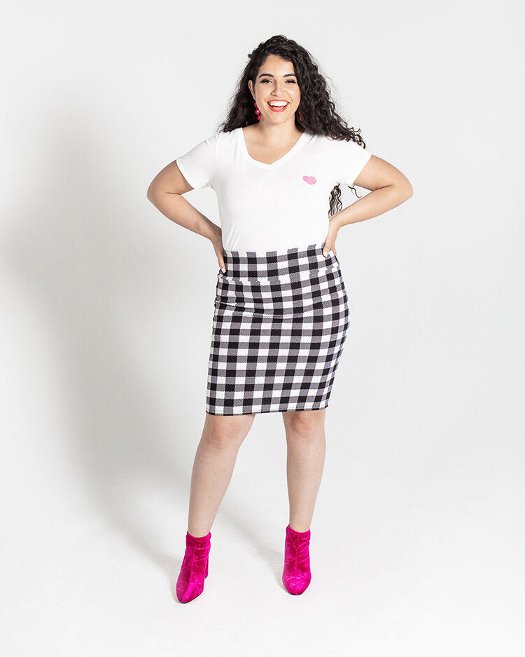 LuLaRoe Womens XL Pink/White/Green ‘Toy Story’ Chaos Print Cassie Skirt NWT*