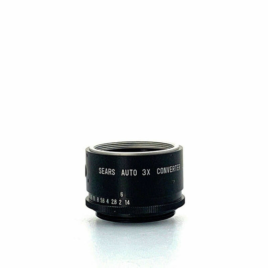 3X Auto Tele Converter for SEARS SLR Cameras 7343 w/Original Box - Made in Japan -  | Buy at Parsimony Shoppes