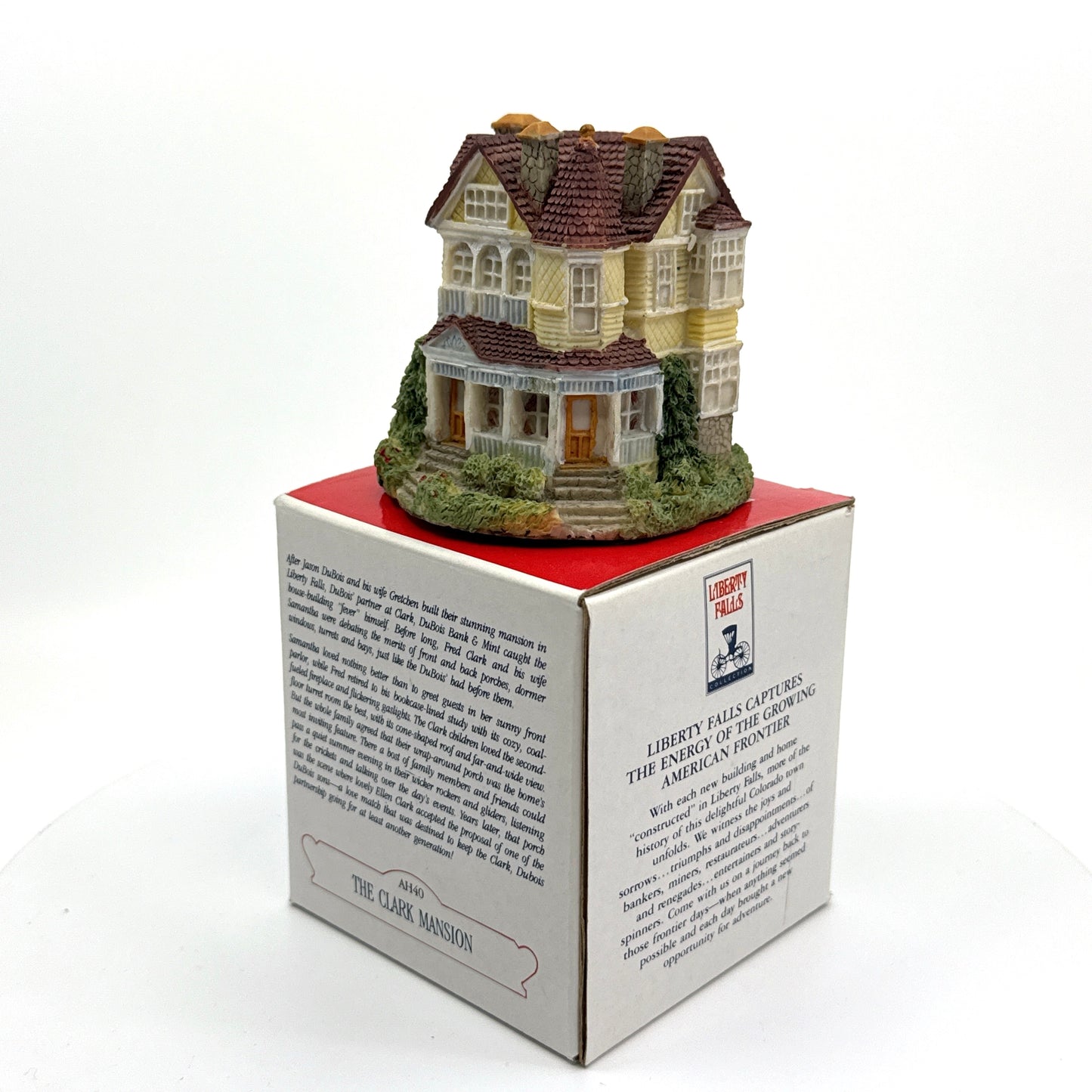 The Clark Mansion | Liberty Falls Americana Collection - AH40 | 1994 | EUC Original Box