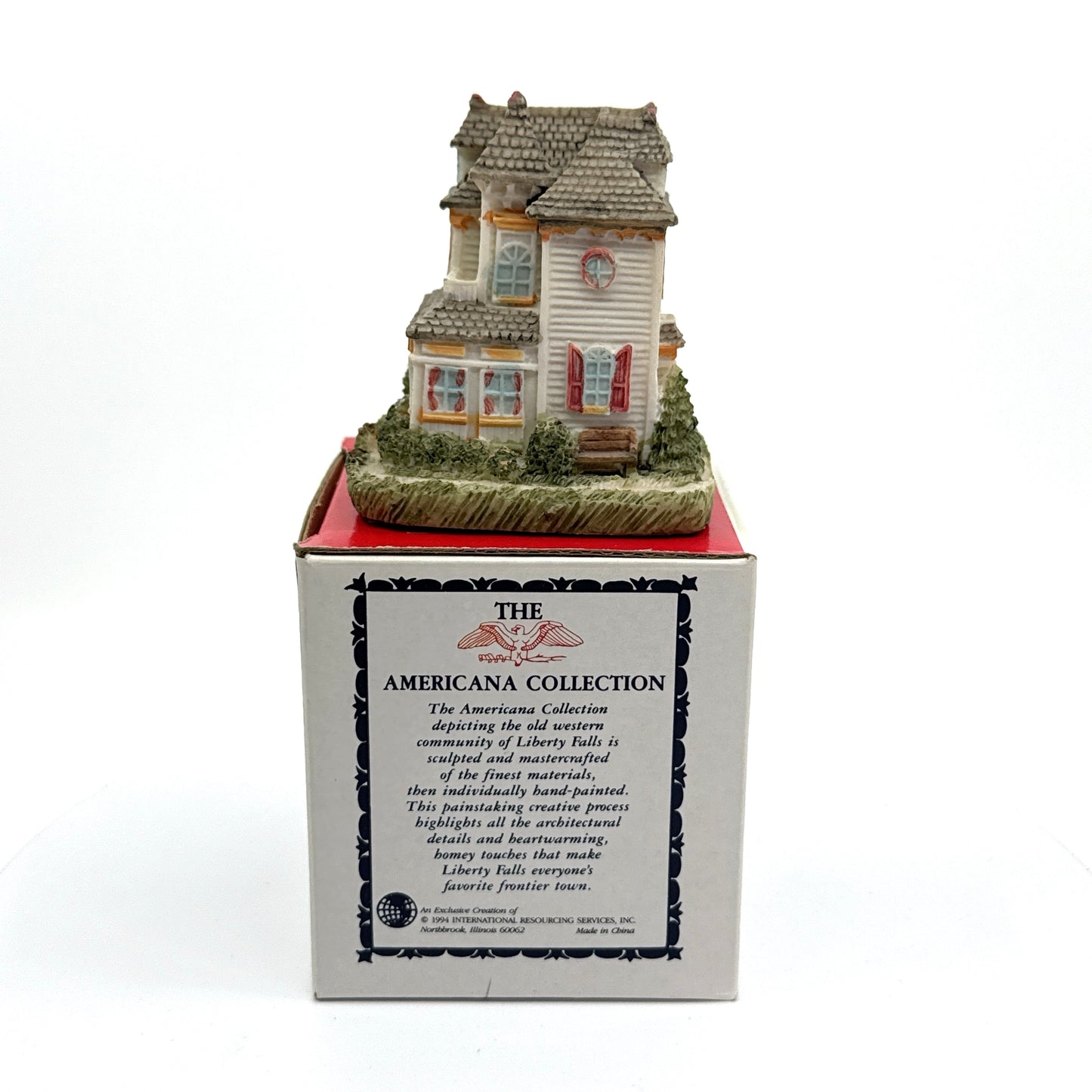 The Wooden Nickel Inn | Liberty Falls Americana Collection - AH42 | 1994 | EUC Original Box