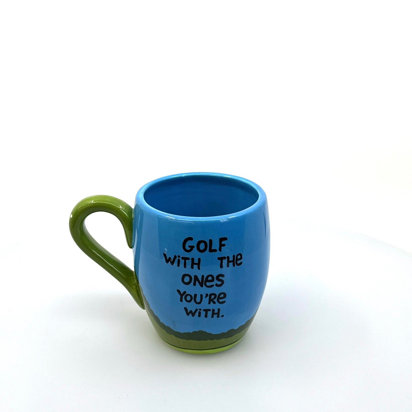 Novelty ‘If You Can’t With the Ones You Love’ Ceramic Coffee Mug EUC