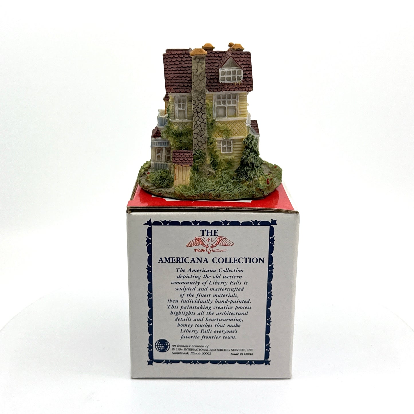 The Clark Mansion | Liberty Falls Americana Collection - AH40 | 1994 | EUC Original Box