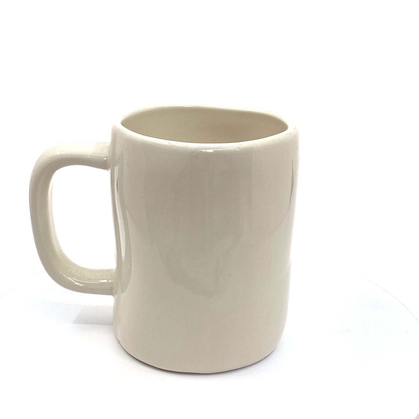 Rae Dunn Artisan Collection ‘JOY’ Large Letter White Coffee Cup Mug By Magenta