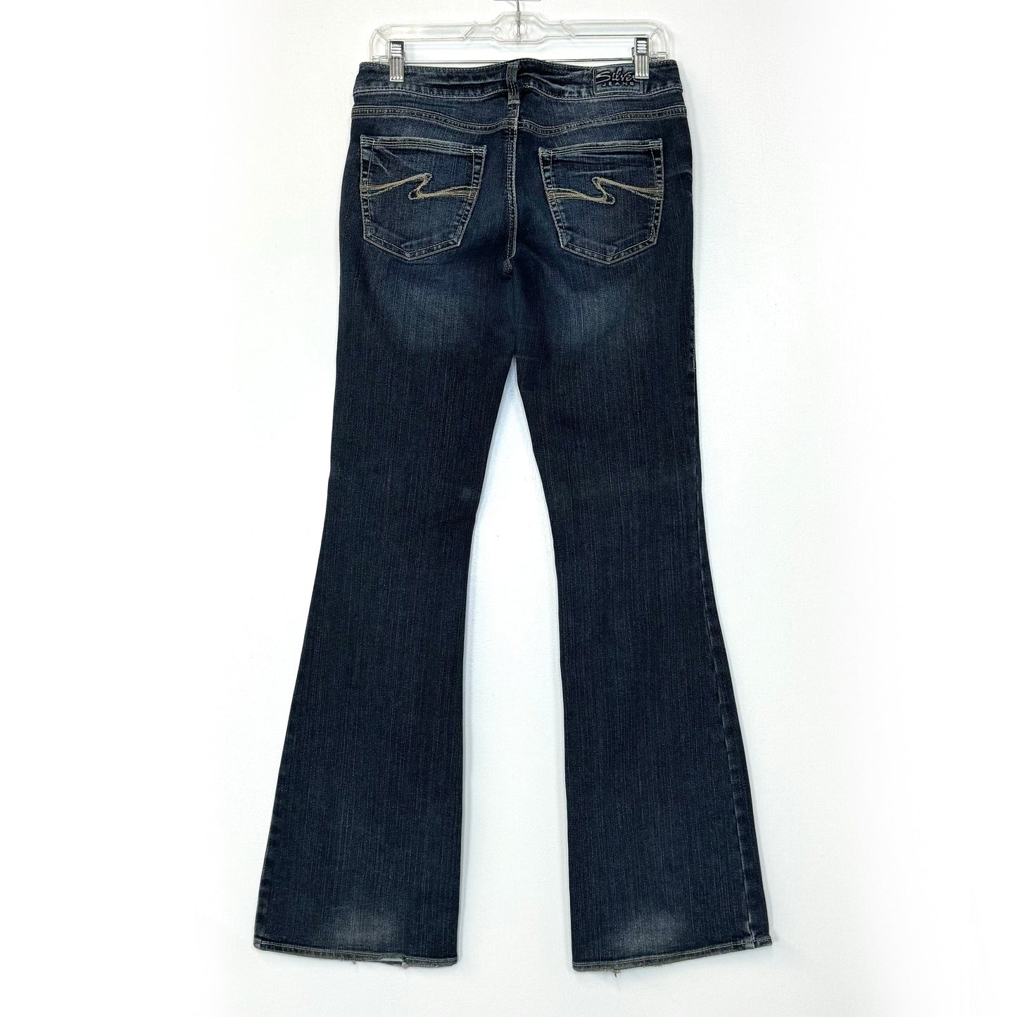 Silver Jeans | Womens Wide Leg Aiko Jeans | Color: Blue | Size: 29/35