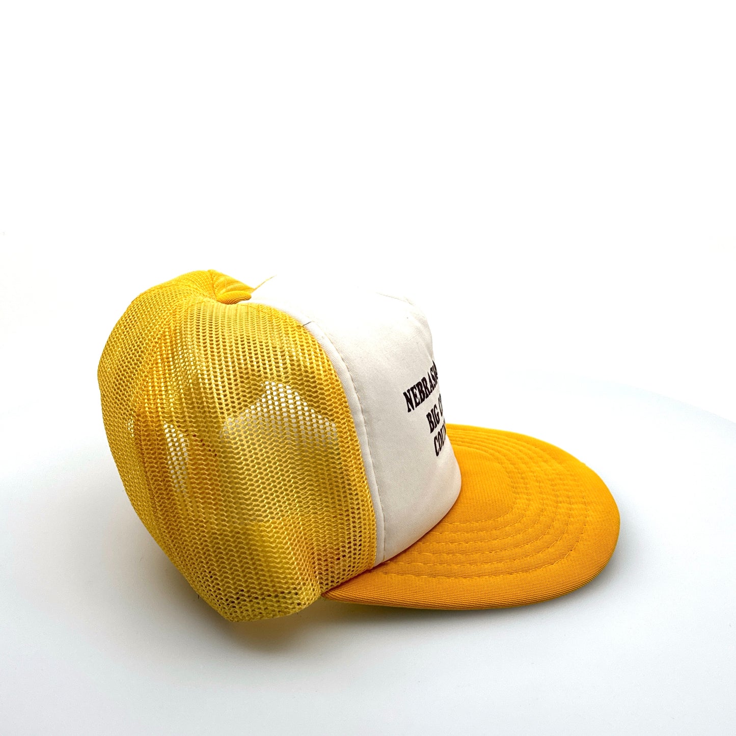 Nebraska | Big Cock Country | Vintage Trucker Hat | Yellow/White | Fair