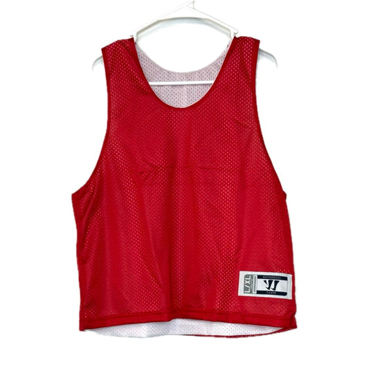 Warrior Youth | Reversible Lacrosse Game Jersey | Color: Red/White | Size: L/XL | NEW