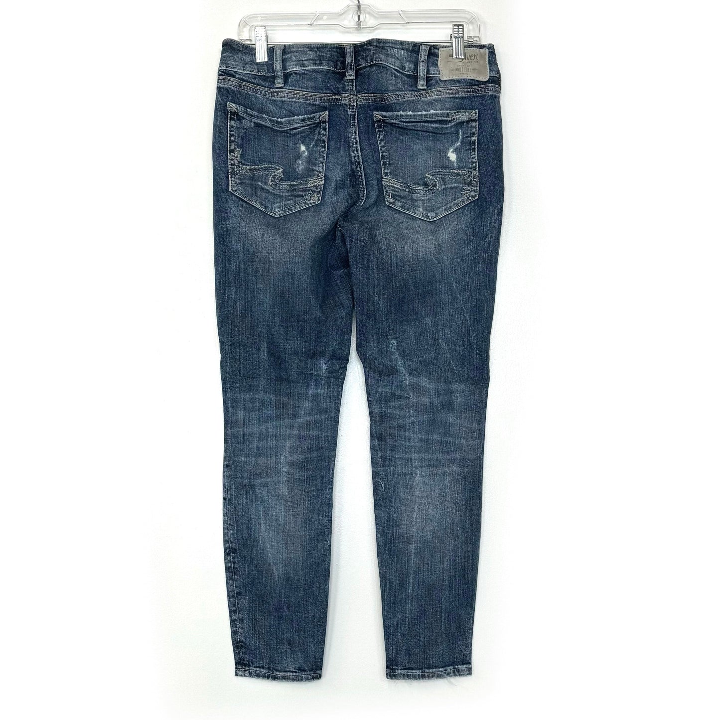 Silver Jeans | SAM Skinny Jeans | Color: Blue | Size: 28/25