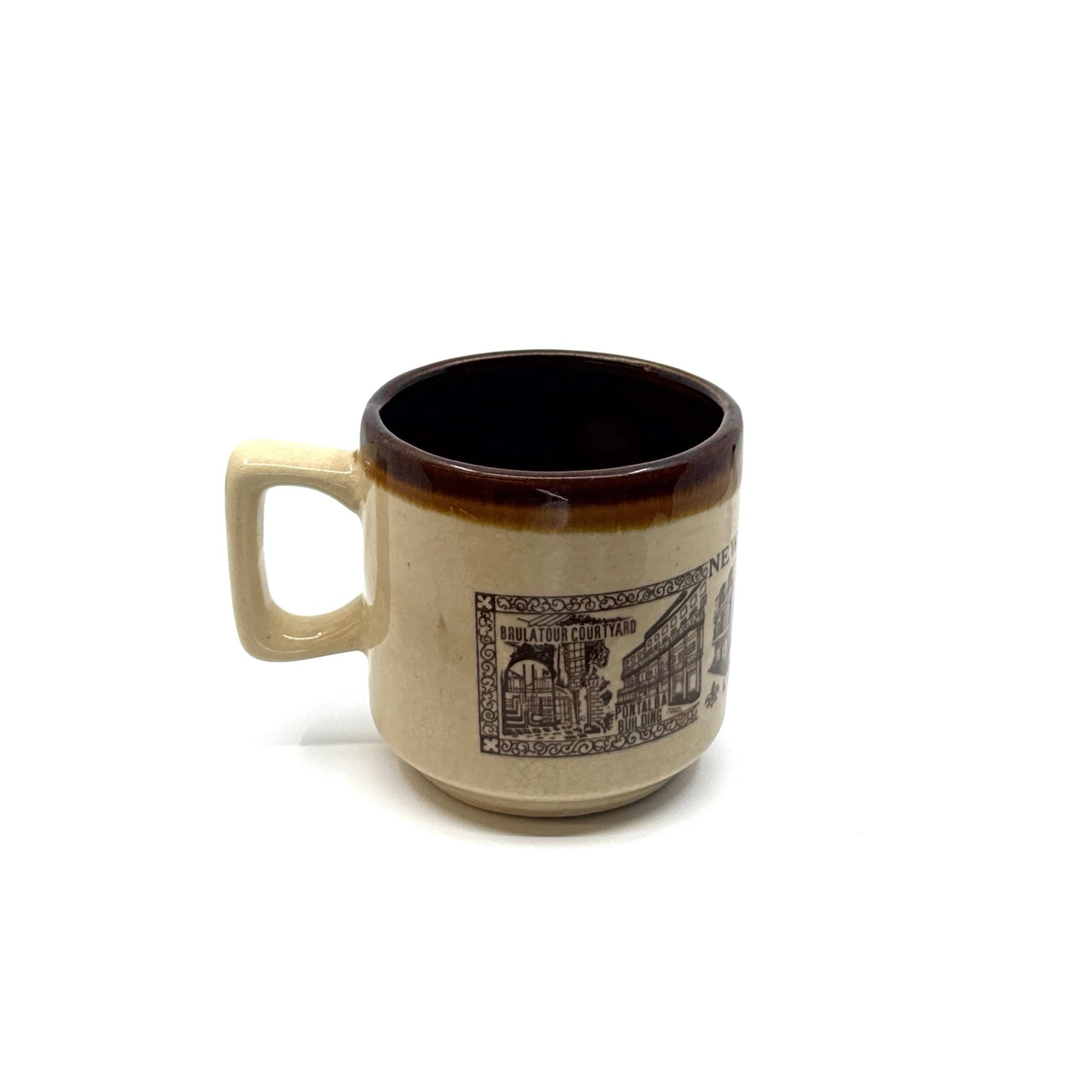 New Orleans Louisiana | Ceramic Speckled Campfire Coffee Cup Mug | 10 fl oz | Brown/Beige