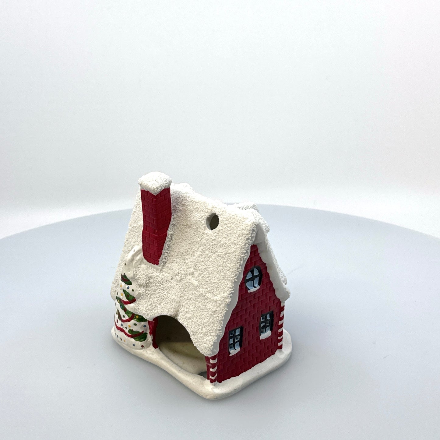 Rudolph Candle Co. | Ceramic Christmas Village Candle Holder Workshop | Pre-Owned