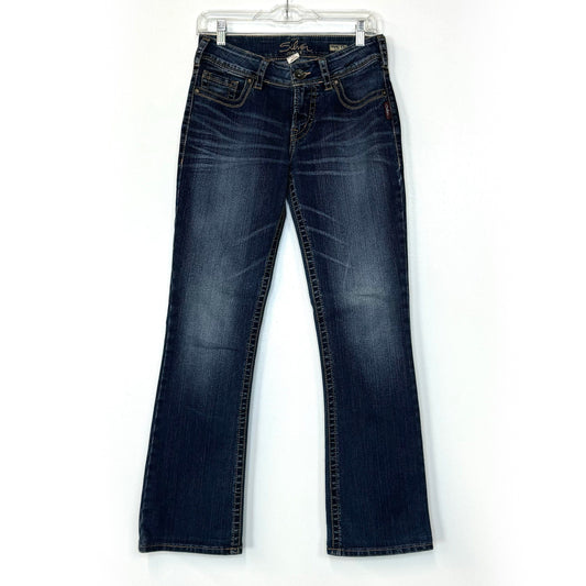 Silver Jeans | Womens Suki 17” Bootcut Jeans | Color: Blue | Size: 27/32