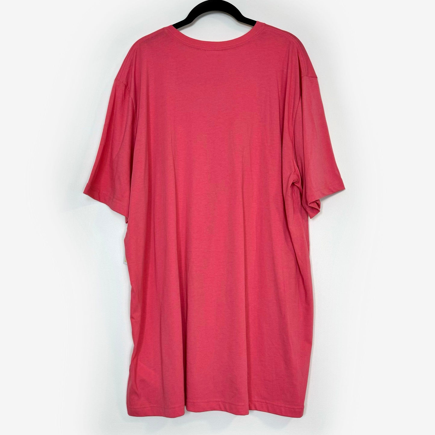 LuLaRoe Vault | Devin V-Neck Top | Size: 3XL | Color: Punch Pink | Solid | NWT