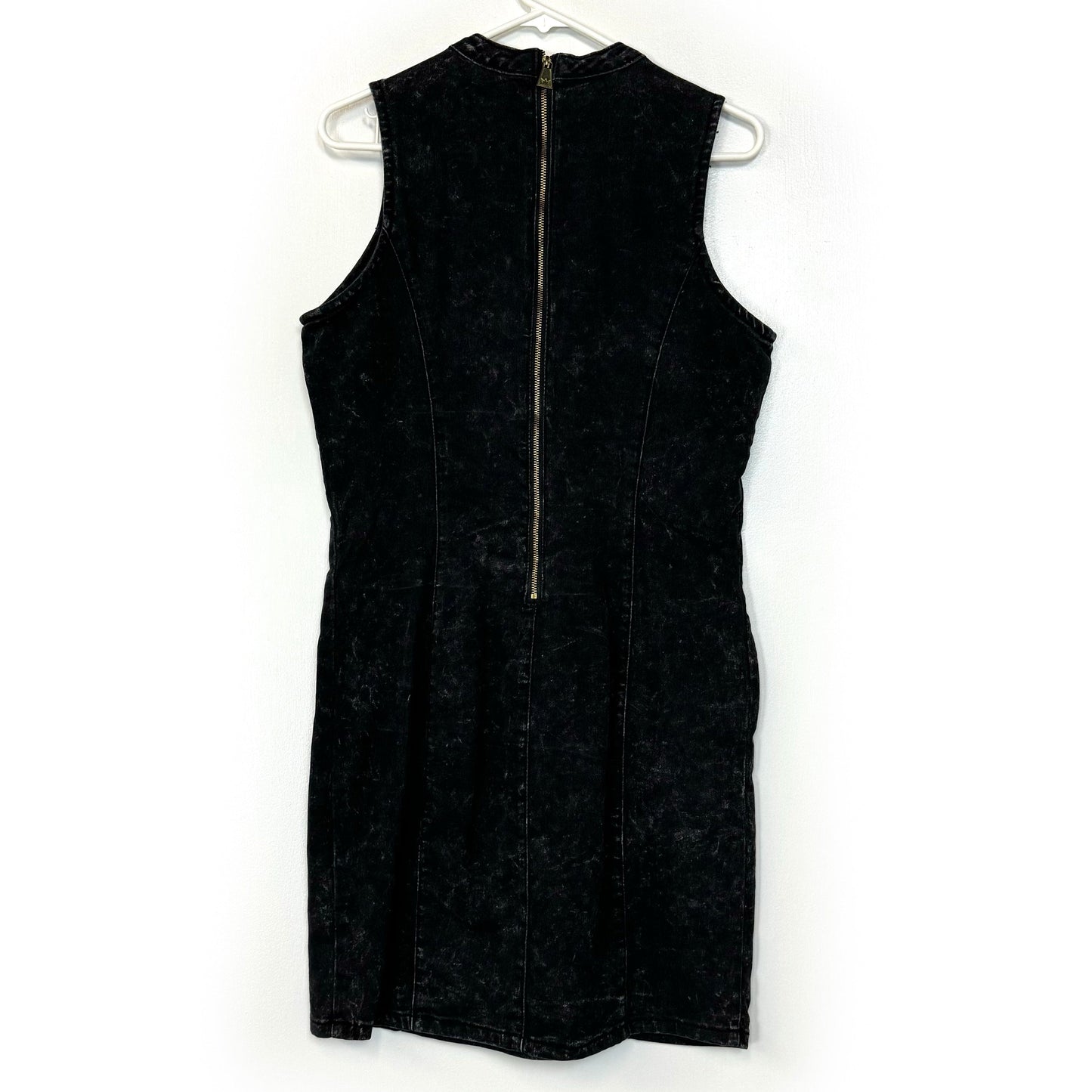 Nikki Minaj | Womens Denim Party Dress | Color: Black | Size: XL | Pre-Owned