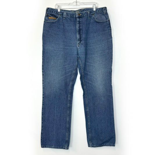 Texas Jeans USA | Mens Straight Leg Longhorn Denim | Color: Blue | Size: 40/33 | GUC