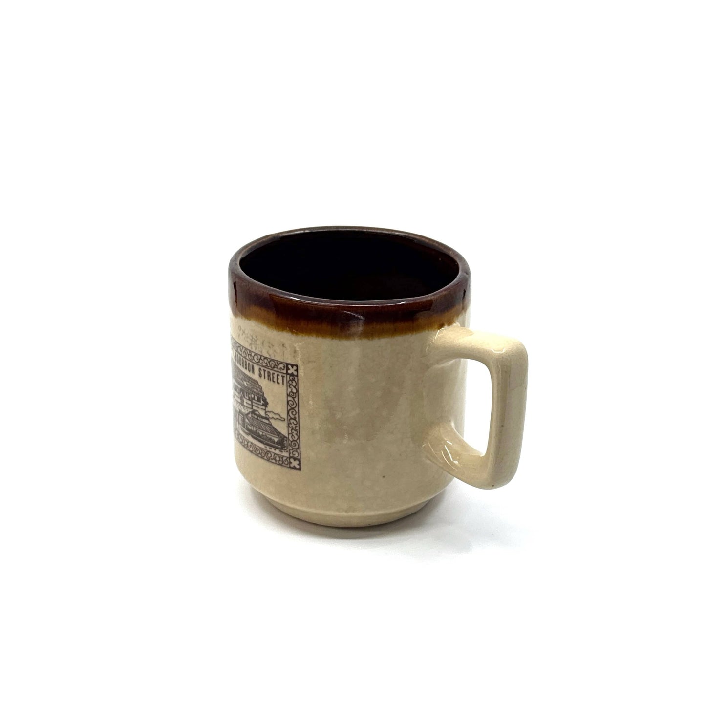 New Orleans Louisiana | Ceramic Speckled Campfire Coffee Cup Mug | 10 fl oz | Brown/Beige