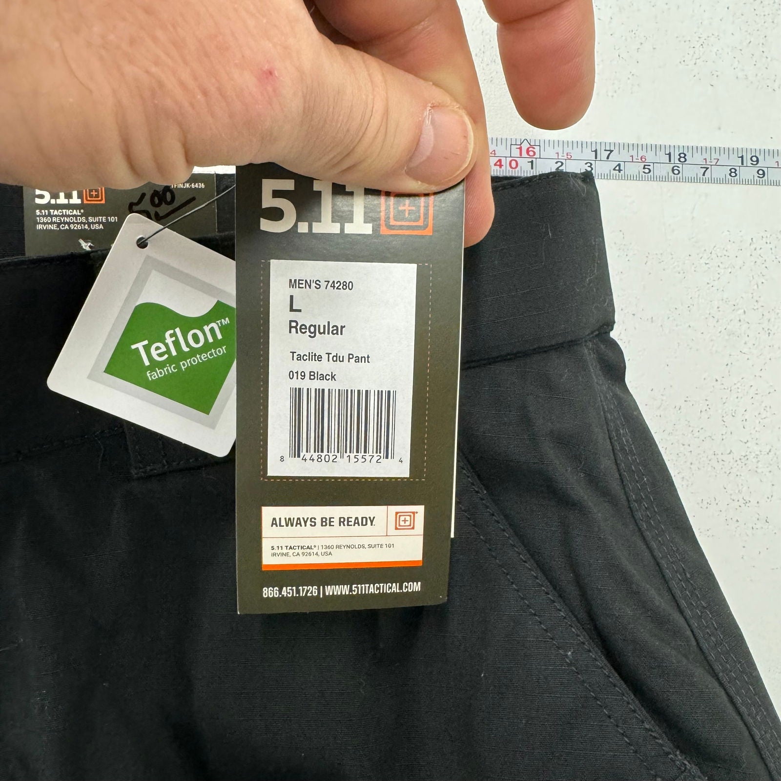 5.11 Tactical | Mens Taclite Tdu Pants 74280 | Color: Black | Size: 32/32 L | NWT -  | Buy at Parsimony Shoppes