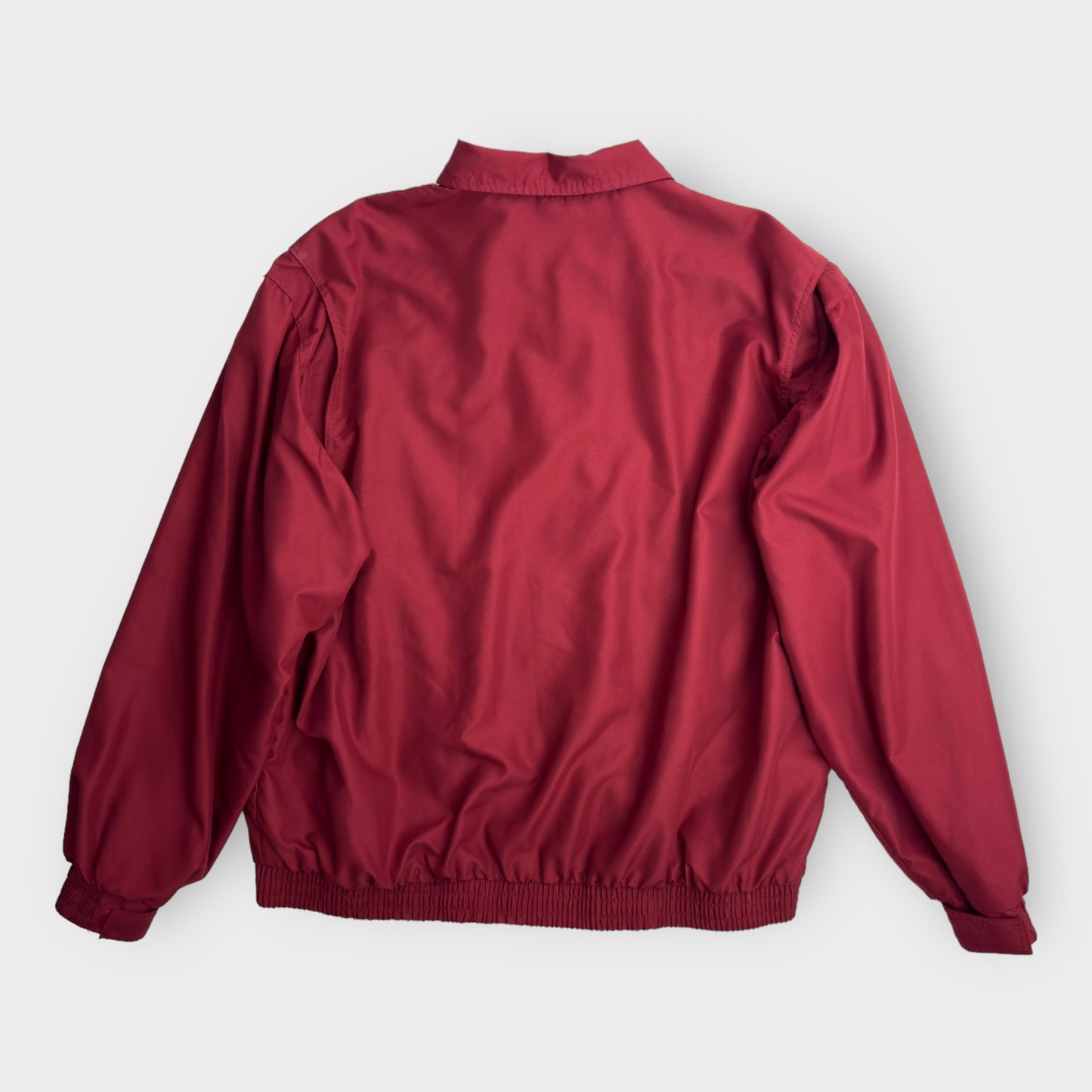 Pioneer Seed Men's Coaches Windbreaker Jacket - 2XL-T - Brick Red - GUC