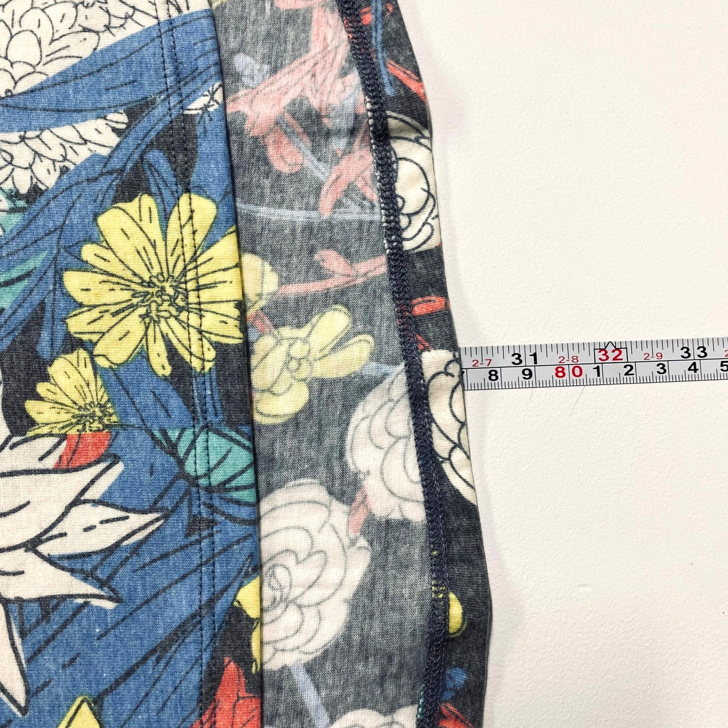 LuLaRoe Womens M Multicolor Patchwork/Floral Classic T S/s Top NWT